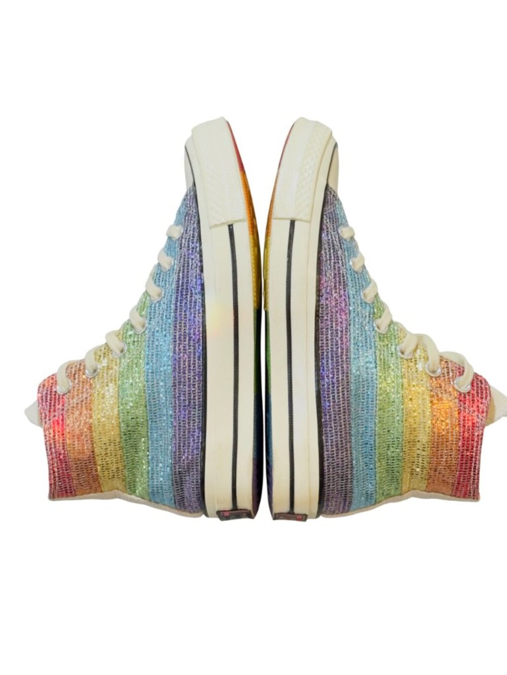 Miley Cyrus x Converse 70 Hi 'Pride' Chuck Taylor All Star High-Top Sneakers Uni - Picture 4 of 9